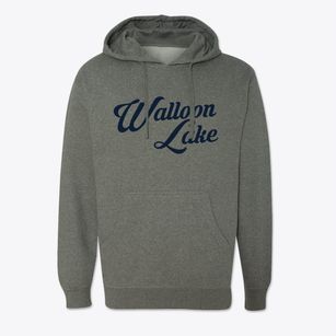 Walloon Lake Michigan Vintage Team Cotton Hoodie Sweatshirt