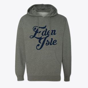 Eden Isle Louisiana Vintage Team Cotton Hoodie Sweatshirt