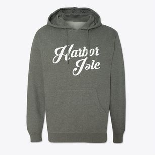 Harbor Isle New York Vintage Team Cotton Hoodie Sweatshirt