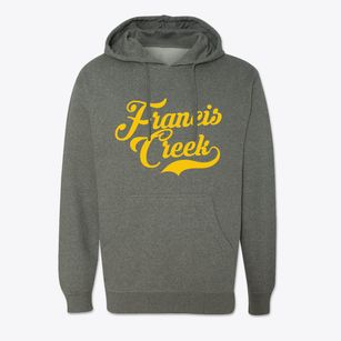 Francis Creek Wisconsin Vintage Team Cotton Hoodie Sweatshirt