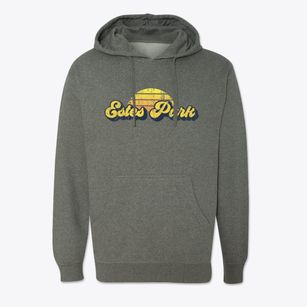 Estes Park Colorado Sublime Sunset Cotton Hoodie Sweatshirt