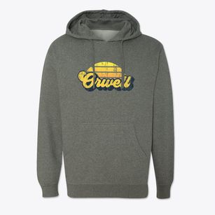 Orwell Vermont Sublime Sunset Cotton Hoodie Sweatshirt