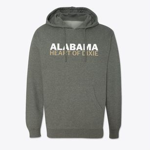  Alabama White and Gold Cotton Hoodie Sweatshirt