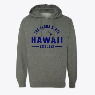  Hawaii Motto Cotton Hoodie Sweatshirt