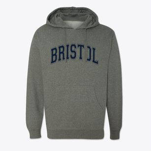 Bristol Rhode Island Varsity Cotton Hoodie Sweatshirt