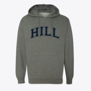 Hill Wisconsin Varsity Cotton Hoodie Sweatshirt