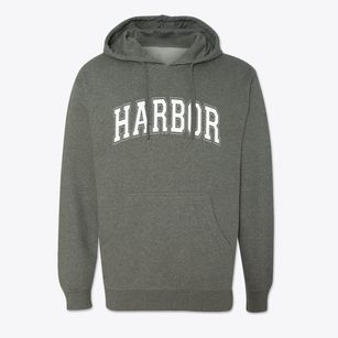 Harbor Oregon Varsity Cotton Hoodie Sweatshirt