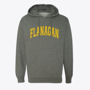Flanagan Illinois Varsity Cotton Hoodie Sweatshirt