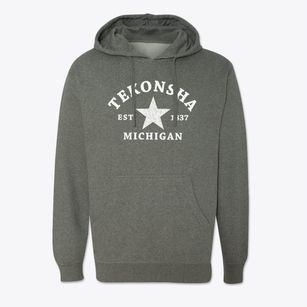 Tekonsha Michigan Star Cotton Hoodie Sweatshirt