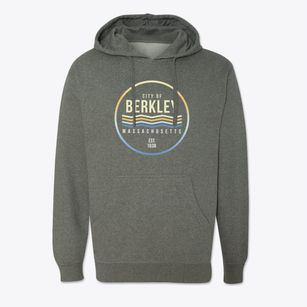 Berkley Massachusetts Color Fade Cotton Hoodie Sweatshirt