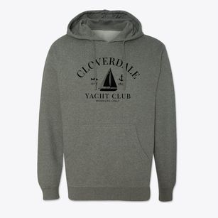 Cloverdale Oregon Yacht Club Cotton Hoodie Sweatshirt