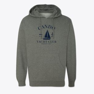 Cando North Dakota Yacht Club Cotton Hoodie Sweatshirt