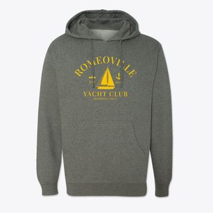Romeoville Illinois Yacht Club Cotton Hoodie Sweatshirt