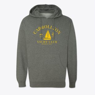 Carrollton Texas Yacht Club Cotton Hoodie Sweatshirt