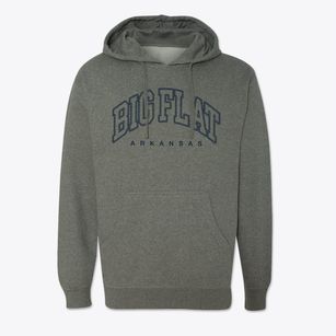 Big Flat Arkansas Inline Cotton Hoodie Sweatshirt