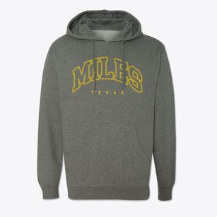 Miles Texas Inline Cotton Hoodie Sweatshirt
