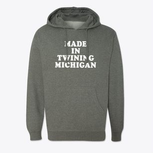 Twining Michigan Classic 70s Cotton Hoodie Sweatshirt