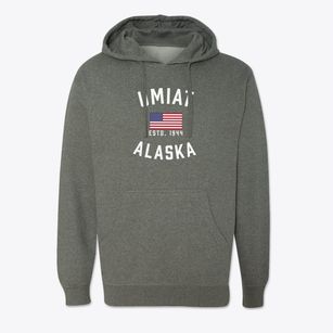 Umiat Alaska Patriot Cotton Hoodie Sweatshirt