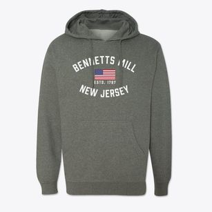 Bennetts Mill New Jersey Patriot Cotton Hoodie Sweatshirt