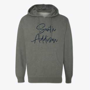 South Addison New York Freestyle Cotton Hoodie Sweatshirt