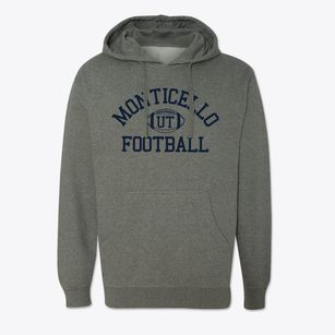 Monticello Utah Football Cotton Hoodie Sweatshirt