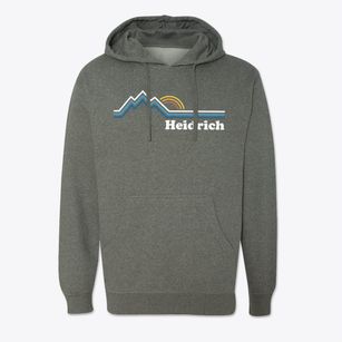 Heidrich Georgia Mountain View Cotton Hoodie Sweatshirt