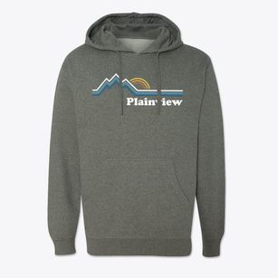 Plainview Colorado Mountain View Cotton Hoodie Sweatshirt