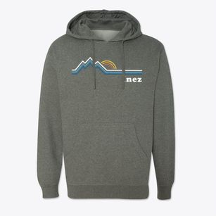 Inez West Virginia Mountain View Cotton Hoodie Sweatshirt
