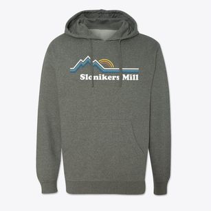 Slonikers Mill Arkansas Mountain View Cotton Hoodie Sweatshirt