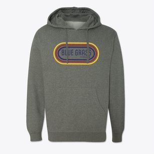 Blue Grass Virginia Color Loop Cotton Hoodie Sweatshirt