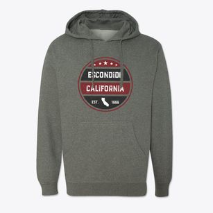 Escondido California Americana Cotton Hoodie Sweatshirt