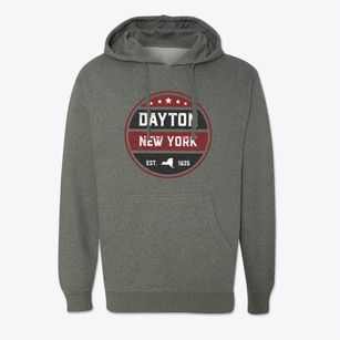 Dayton New York Americana Cotton Hoodie Sweatshirt