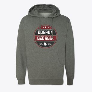 Doerun Georgia Americana Cotton Hoodie Sweatshirt