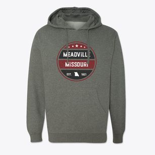 Meadville Missouri Americana Cotton Hoodie Sweatshirt