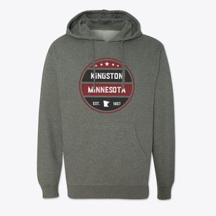 Kingston Minnesota Americana Cotton Hoodie Sweatshirt
