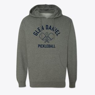Glen Daniel West Virginia Pickleball Cotton Hoodie Sweatshirt