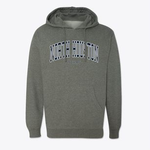 North Houston Texas Traditional Cotton Hoodie Sweatshirt