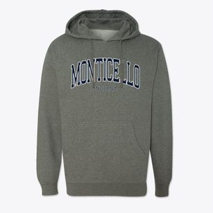 Monticello Indiana Traditional Cotton Hoodie Sweatshirt