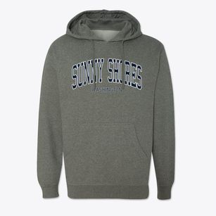 Sunny Shores Washington Traditional Cotton Hoodie Sweatshirt