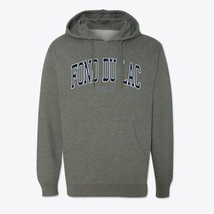 Fond Du Lac Wisconsin Traditional Cotton Hoodie Sweatshirt