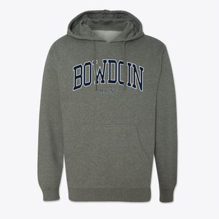 Bowdoin Maine Traditional Cotton Hoodie Sweatshirt