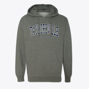 Taylorsville North Carolina Traditional Cotton Hoodie Sweatshirt