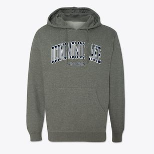 Oconomowoc Lake Wisconsin Traditional Cotton Hoodie Sweatshirt