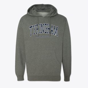 Tyringham Massachusetts Traditional Cotton Hoodie Sweatshirt