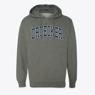 Druecker Wisconsin Traditional Cotton Hoodie Sweatshirt