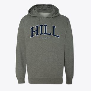 Hill Illinois Traditional Cotton Hoodie Sweatshirt