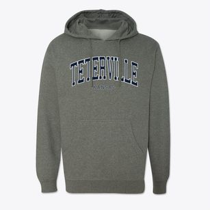 Teterville Kansas Traditional Cotton Hoodie Sweatshirt