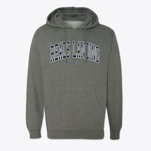 Reads Landing Minnesota Traditional Cotton Hoodie Sweatshirt