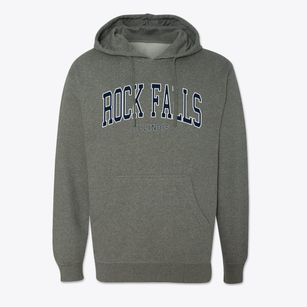 Rock Falls Illinois Traditional Cotton Hoodie Sweatshirt