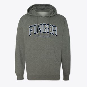 Finger North Carolina Traditional Cotton Hoodie Sweatshirt